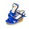 Blue sandals